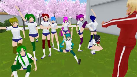 Yandere Sim Gym Pose Mode By Maryloud21234 On Deviantart