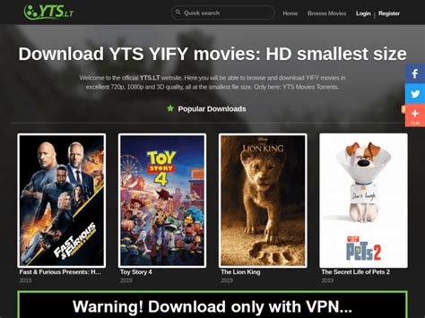 Yify Uptime Status Mirrors And Alternatives