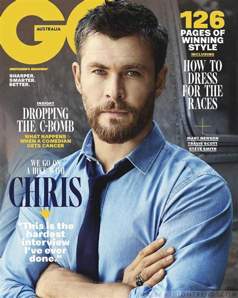 Chris Hemsworth Thor Christopher Hemsworth Gq Magazine People