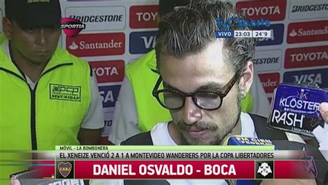 Osvaldo Y Sus Sensaciones Luego Del Debut En Boca Tyc Sports