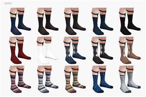 Sims 4 Ccs The Best Dress Shoes Garters And Socks By Imadako