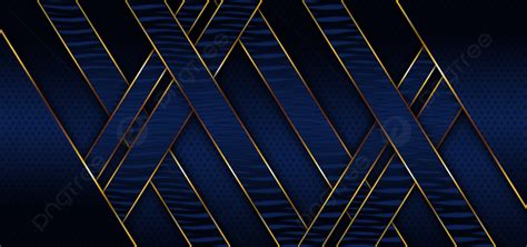 Geometric Blue Gold Cross Lines Luxury Background Geometric