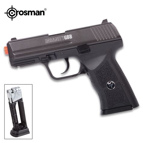 Insanity Gbb Co2 Powered Blowback Air Pistol