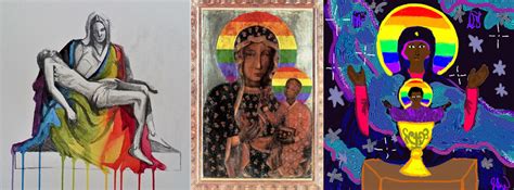 Rainbow Mary Affirms Lgbtq People