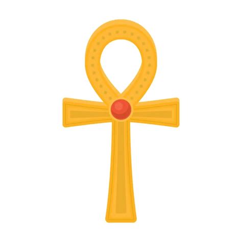 Golden Ankh Symbol Ancient Egypt Symbol Ankh Key Of Life Eternal