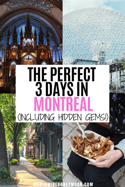 the ultimate 3 days in montreal itinerary including hidden gems in 2024 montreal travel