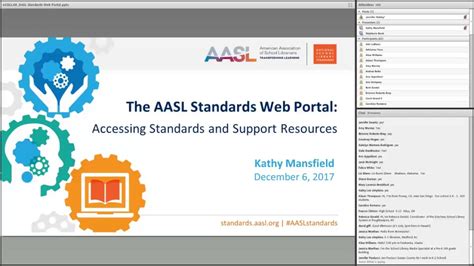 Aasls Web Portal For National School Library Standards Has Everything