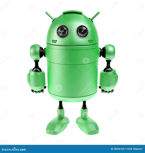 Green Robot Vector Illustration 31359282
