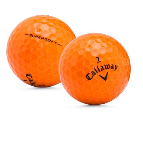 48 Callaway Supersoft Orange Used Golf Balls Mint Aaaaa Free