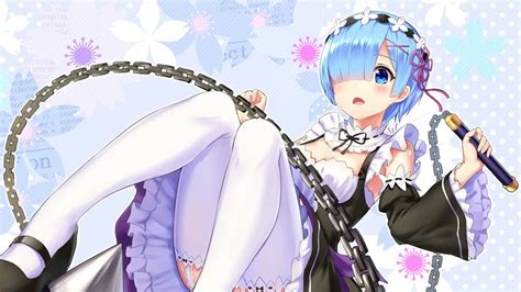 Rem Rezero Anime Girl Maid 4k 42728 Wallpaper