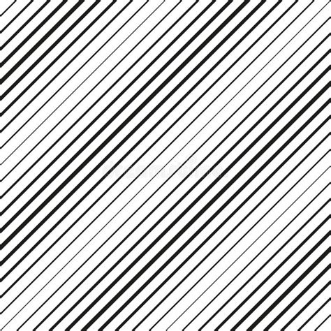 Vector Geometric Seamless Pattern With Diagonal Stripes Stock