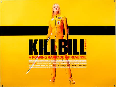 Kill Bill Volume 1 Quad Uk