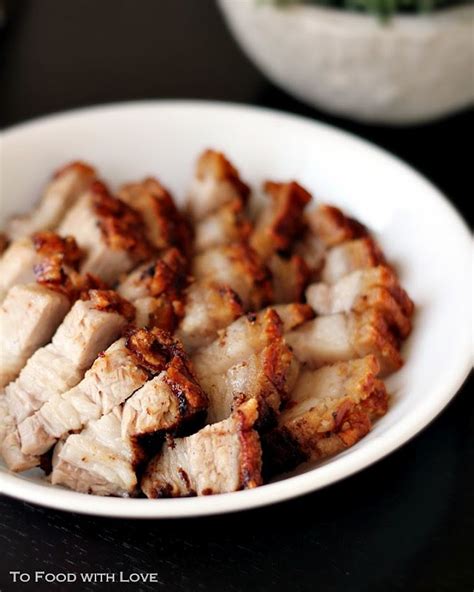 To Food With Love Snap Crackle And Pork Siu Yuk Crispy Roast Pork
