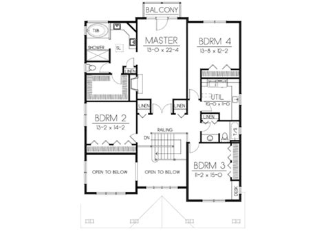 House plans types help us differentiate and categorize the different and most common house structures available. Craftsman Style House Plan - 5 Beds 3 Baths 3505 Sq/Ft ...