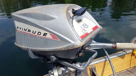 1967 Evinrude Fastwin 18hp Outboard Motor Youtube