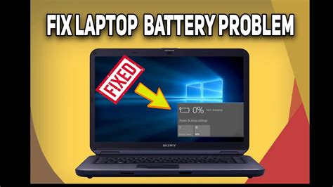 Laptop Battery Not Charging Quotplugged In Not Charging