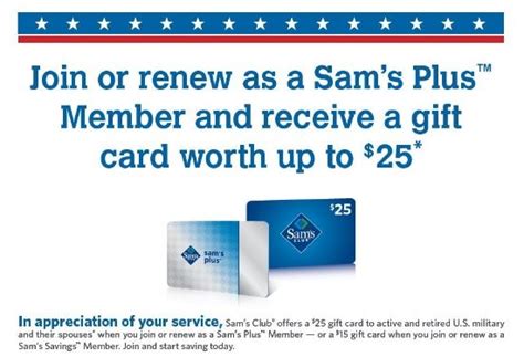 √ Sams Club Veterans Discount Membership Navy Visual