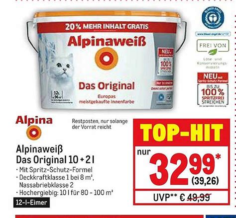 Alpina Alpinawei Das Original Angebot Bei Metro