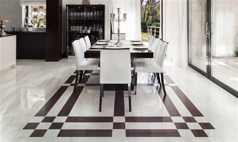 White laminate will add brightness to the room and visually expand the space. 14 Elegant Marble Floor Designs