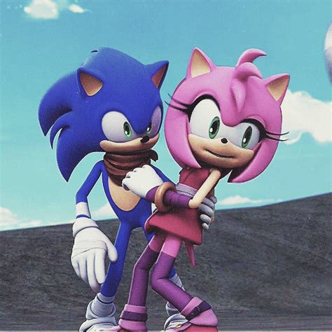 Follow Sonic Boom If Youre A Sonamy Fan Sonic Sonic And Amy Sonic Funny