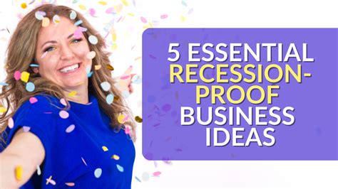 5 Essential Recession Proof Business Ideas