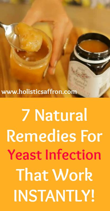 7 Natural Home Remedies For Yeast Infection That Work Instantly