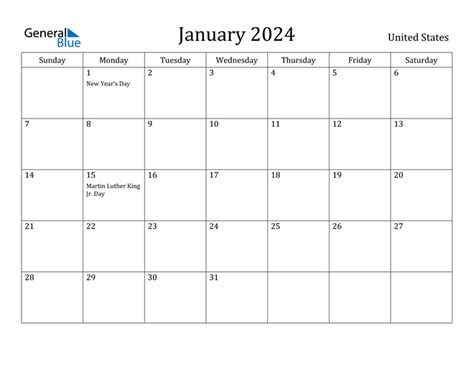 January 2024 Holidays And Observances Calendar 2020 2024 Calendar