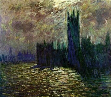Beautiful Gloomy Castle Monet Art Claude Monet Monet Oil Paintings