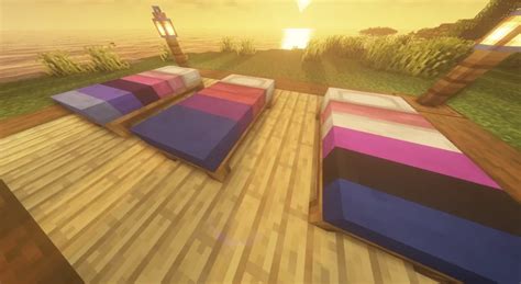Lgbtq Pride Beds 117 Version Minecraft Texture Pack