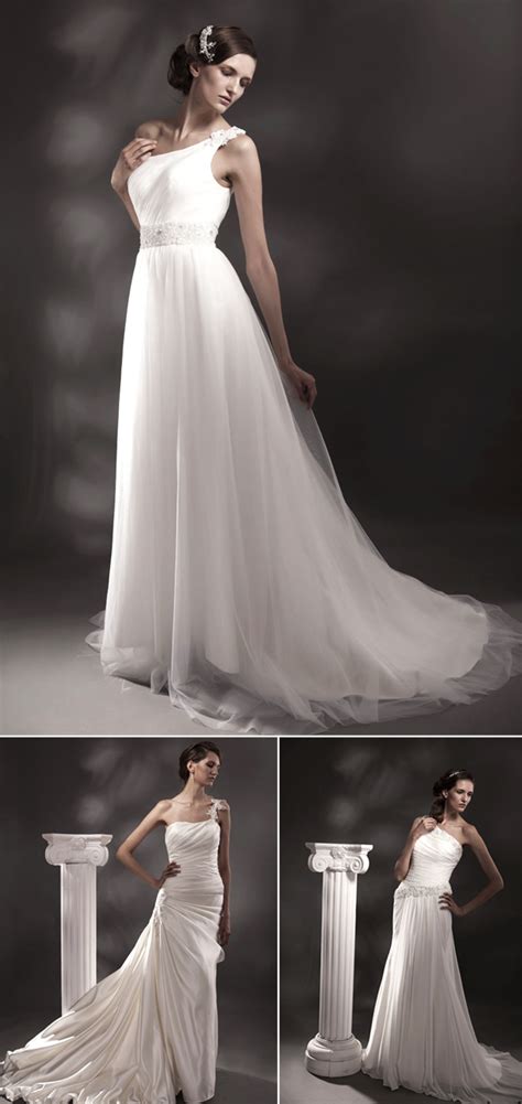 Luscious grecian wedding dress features smooth, soft lines which give it a unique look and charm. Greek Goddess Style Wedding Dresses - Confetti.co.uk