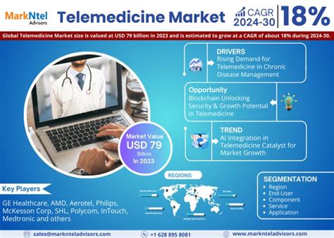global telemedicine market reaches usd 79 billion in 2023