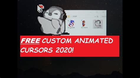 Add Free Custom Animated Cursors Youtube
