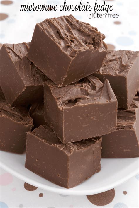 Tap the pan on the counter, so it evenly distributes. Gluten Free Microwave Chocolate Fudge