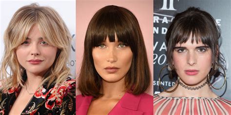 Best Fringe Hairstyles For 2018 How To Pull Off A Fringe Haircut