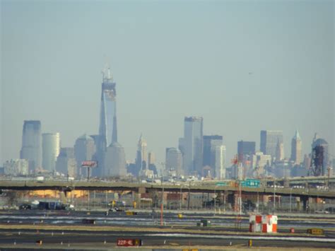 Manhattan New York From Liberty International Airport