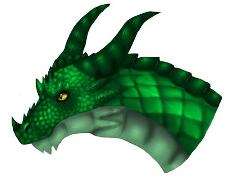 Dragon Head Green By Kyuubicore On Deviantart