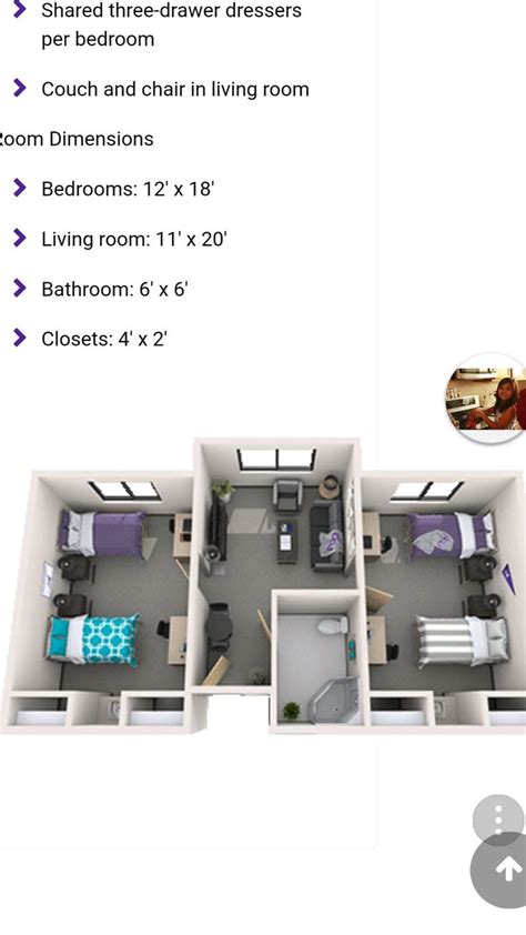 Grand Canyon University Cypress Dorm Gcu Dorm Room Layouts College