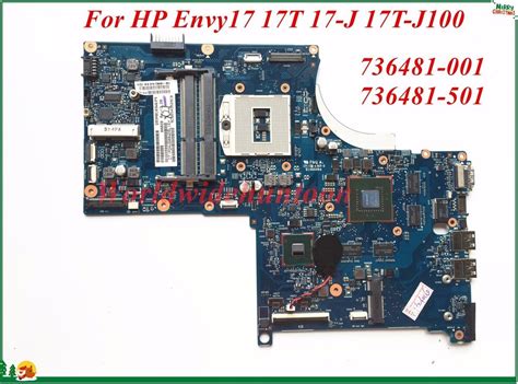 High Quality Motherboard 736481 001 736481 501 For Hp Envy17 17t 17 J
