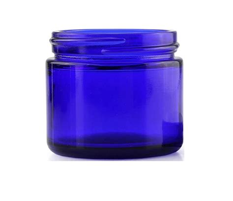 Cobalt Blue Glass Jars