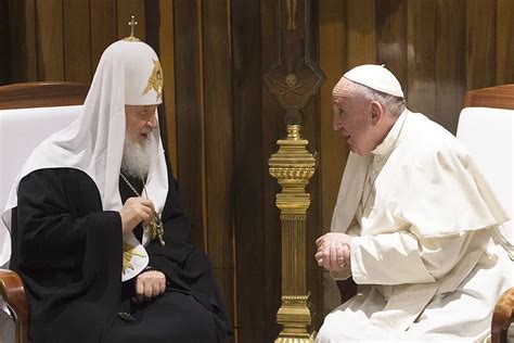 Pope Francis Says He Will Meet Russian Orthodox Patriarch Kirill Again