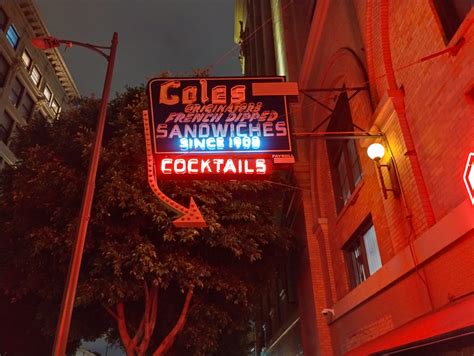 Coles French Dip Sandwich Restaurant In Los Angeles Ca
