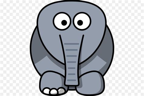 Detail Gambar Kartun Gajah Hitam Putih Koleksi Nomer 53