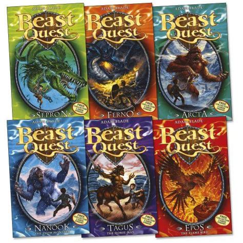 Beast Quest Pack Series 1 6 Books Rrp £2994 Arcta The Mountain