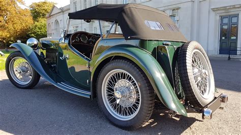 1948 Mg Tc In British Racing Green Concours Sold Car And Classic