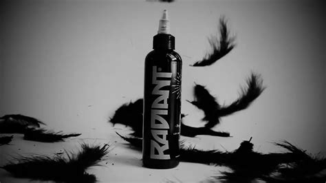 Radiant Colors Usa Radiant Real Black Tattoo Ink Promo Youtube