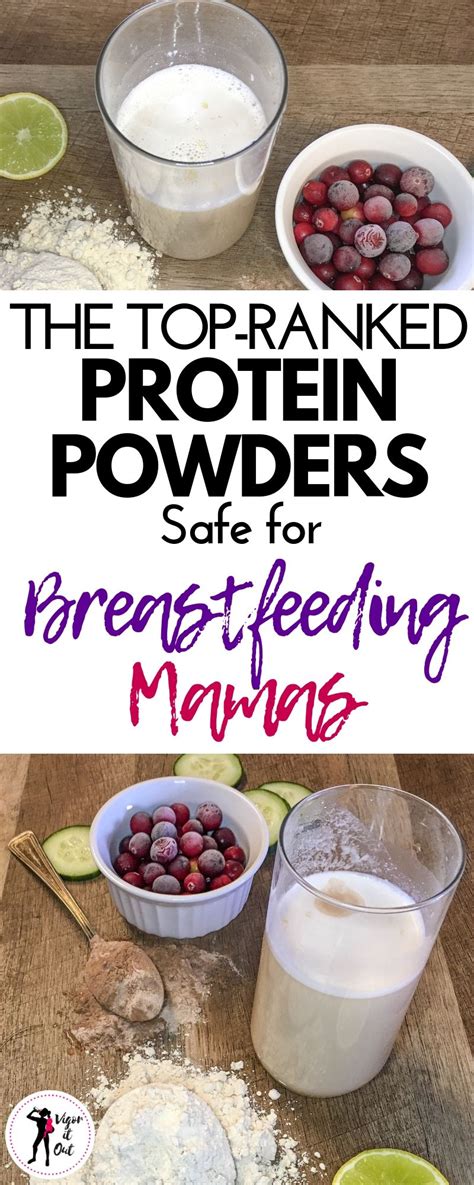 The Best Baby Safe Protein Powders For Breastfeeding Moms Breastfeeding Breastfeeding