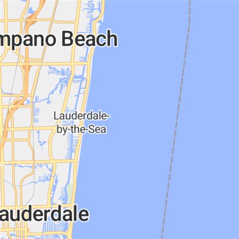 Map Of Pompano Beach Florida Maping Resources