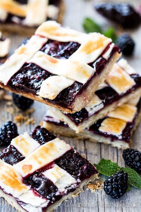 blackberry pie bars recipe easy blackberry pie blackberry pie bars food