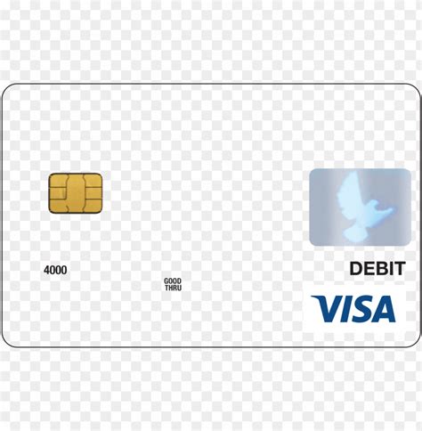 Free Download Hd Png Visa Debit Hologram Emv Gold6 Credit Card