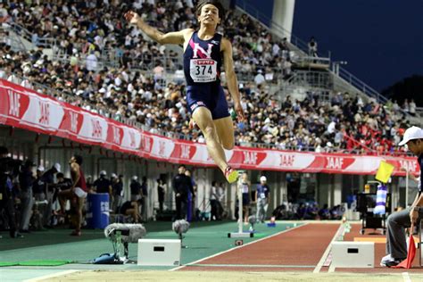 Yūki hashioka is a japanese athlete specialising in the long jump. みごとな跳躍を見せる橋岡優輝：日本陸上競技連盟公式サイト